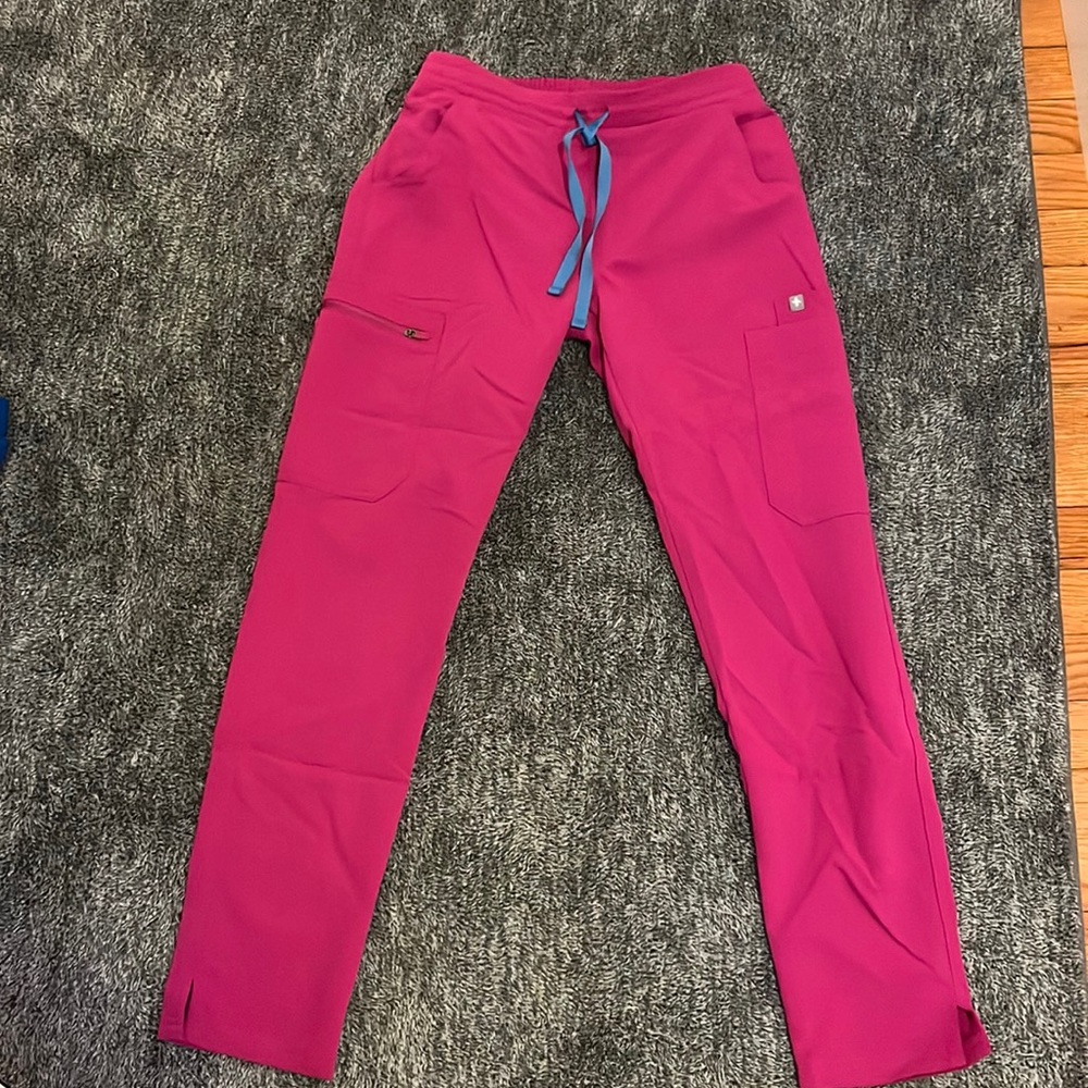Figs Yola XXSP Raspberry Sorbet Scrub Pants